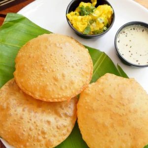 Poori Plate (2pcs)