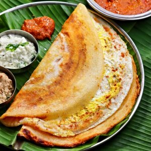 Single Egg  Dosa